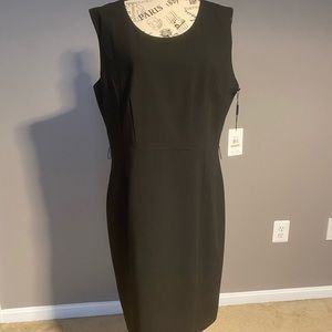2/$35 NWT CK Black Sheath Dress - Size 12